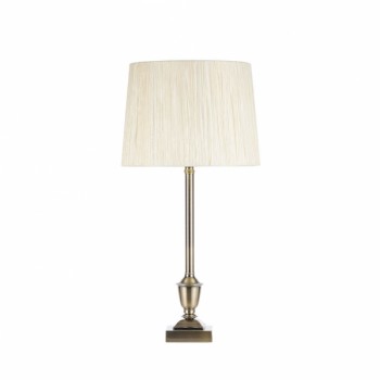 Distribuidor - Lâmpadas Diversas | Sobre Mesas Decoração | SOBREMESA MAGNI 1XE27 CROMO C PANT.BLANCA 53X30X30 CM Ref: 137471014